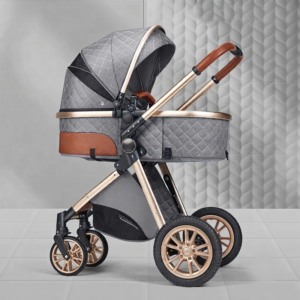 Two-in-one Baby Stroller with Two-way Folding and Shock-absorbing Function for Newborn Babies