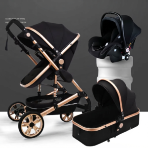 Baby stroller 3 in 1 stroller folding two-sided child four seasons kinderwagen