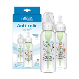 Dr. Brown's Anti-Colic Options+ Narrow Baby Bottle