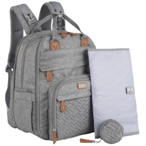 BabbleRoo Extra Large Diaper Bag Backpack