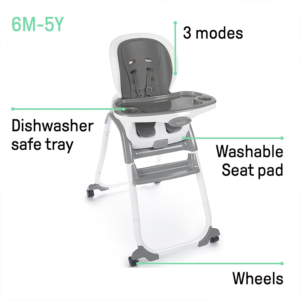 Ingenuity SmartClean Trio Elite 3-in-1 High Chair