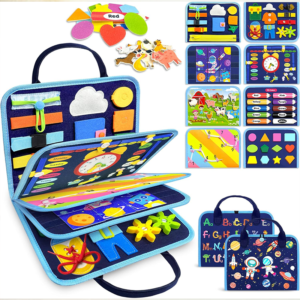 Busy Board Montessori Toys for Toddler